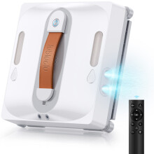 Lubluelu Automatic Window Cleaning Robot With Remote Control 9000PA Dual Nozzles