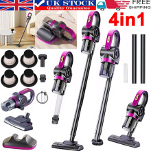 4 in 1 Stick Handheld Vacuum Cordless Vacuum Cleaner For Carpet Floor Pet Hair
