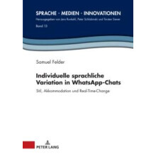 Individuelle sprachliche Variation in WhatsAppChats Stil Akkommodation