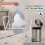 Pack of 160 Commode Liners with Absorbent Pad Odorless Disposable Bags Universal 1