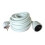 Elektrische kabel 2P+T 3,00 m wit 1