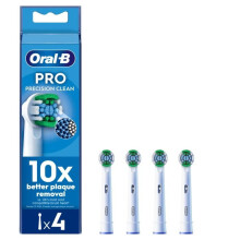 Cabezas de cepillo de repuesto - ORAL-B - Precision Clean EB20RB x4 - Azul - Paquete de 4 - Limpieza diaria