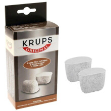 Kaffeefilter für KRUPS Kaffeemaschine und Espresso - Filterkartusche - Weiß
