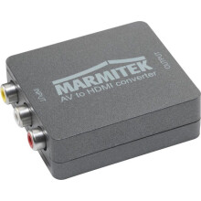 Convertitore - Marmitek - Connect AH31 - Alta qualità audio e video - Colore grigio - Tipo dispositivo