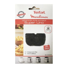 Cartouche filtre pour friteuse - MOULINEX - Super Uno - Filtration optimale - Compatible friteuses - Couleur noire