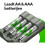 Tägliches Ladegerät GP B441 4xAAA 850mAh 6