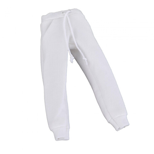 Doll Hoodie 1/12 Scale Long Sleeve Sweatshirt White Pants 1