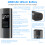 Portable Tire Inflator 150 PSI 6000mAh with LED Light 4