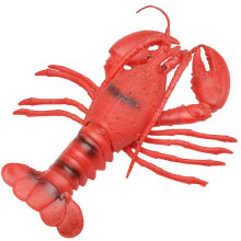 (Lobsters) giocattolo a forma di aragosta e granchio con suono, scherzo, divertente, per la famiglia, realistico