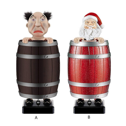 (Santa Claus) Funny Automatic Ejection Cigarette Case Holder Organizer 2