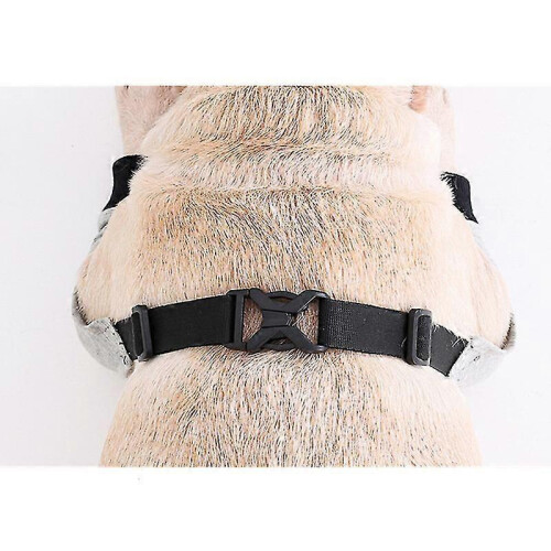 (S) Dog Double Front Leg Surgery Recovery Sleeve Brace Elbow Protector Adjustable Anti-Lick 2