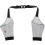 (S) Dog Double Front Leg Surgery Recovery Sleeve Brace Elbow Protector Adjustable Anti-Lick 4