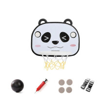 (Black, Drawing board high matching) 1 juego de canasta de baloncesto de interior para niños pequeños, ideal para juegos y actividades familiares.