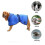 (L) Super Absorbent Microfiber Dog Bathrobe Towel With Adjustable Strap Quick Drying Pet Coat 3