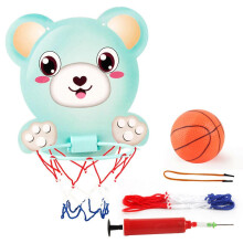 (Bear) Set da basket per bambini, ideale per giochi all'aperto durante le feste.