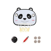 (Black, Basic drawing board) 1 set di canestro da basket per interni, ideale per bambini piccoli e per attività di gioco in famiglia.