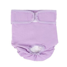 (purple, M) Ropa interior para mascotas Talos, impermeable, lavable, elástica, pantalón fisiológico para perras hembras para exteriores