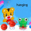 (Monkey) Set da basket per bambini, ideale per giochi all'aperto durante le feste. 3