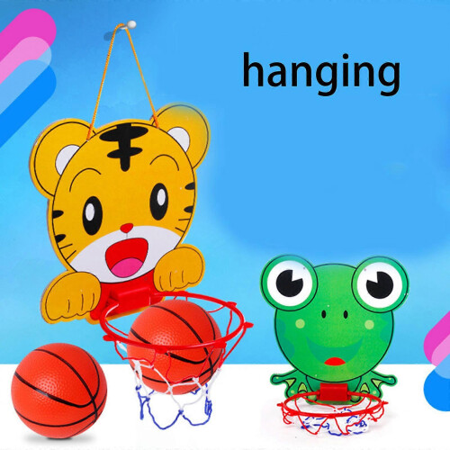 (Monkey) Set da basket per bambini, ideale per giochi all'aperto durante le feste. 2