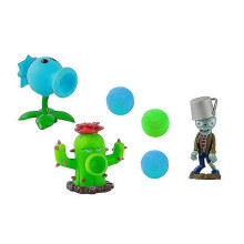 (686-4 A Set No Box) Set di 15 catapulte originali Plants vs Zombies 2 per bambini.