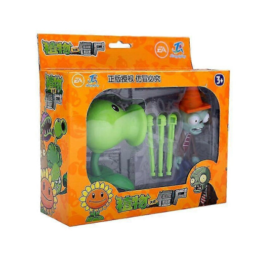 (686-8 E Set With Box) Set di 15 catapulte originali Plants vs Zombies 2 per bambini.