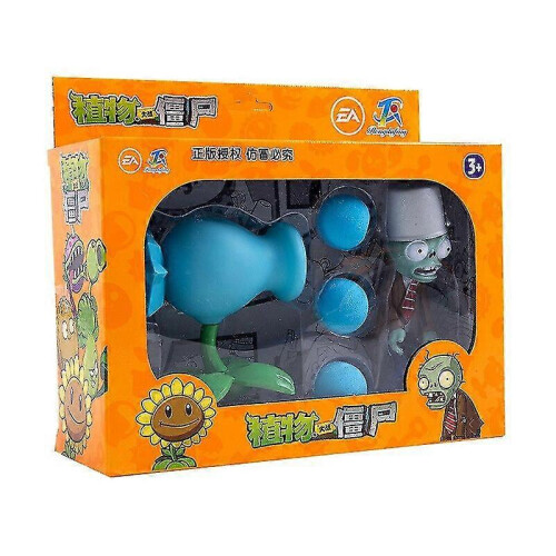 (686-1 B Set With Box) Set di 15 catapulte originali Plants vs Zombies 2 per bambini.