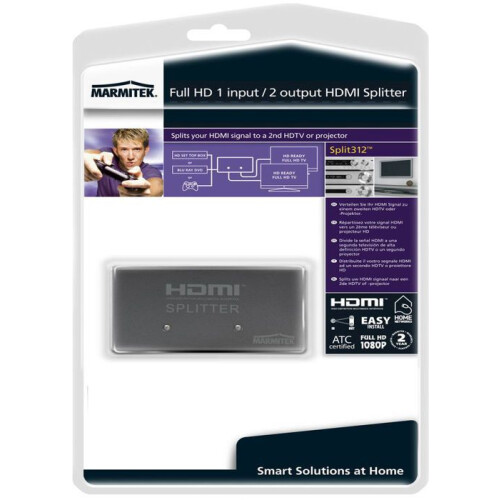 Divisor de vídeo/audio - MARMITEK - Split 312 UHD - compatible con HDCP - 3D - 4K 1