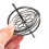 (Black) High Quality Metal Gyroscope Science Educational Stress Relief Toy Gift 5