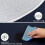 (Blue, 6XL) Impermeabile per cani di grossa taglia con cappuccio e lacci elastici (FPK11) 3