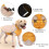 (Rice Yellow, L) Warm Pullover Dog Jacket for Small Medium Large Dogs 3