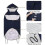 (Blue, 6XL) Impermeabile per cani di grossa taglia con cappuccio e lacci elastici (FPK11) 5