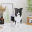 (Multicolor, Border Collie) Fioriera a forma di cane, facile da assemblare, per uso esterno e interno. 5