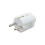 Scanpart 2480500010 E514 Conector e Raio Direito Branco 2