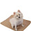 (Beige, M) Thickened Absorbent Deodorizing Soft Washable Dog Diaper Pads 3