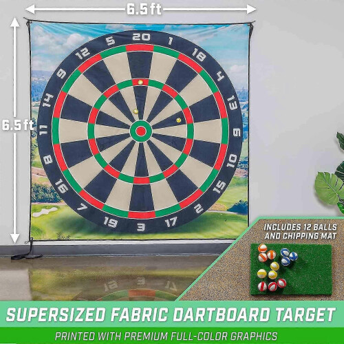 (180cm) Set da gioco per il chipping da golf, ideale per la pratica al chiuso e all'aperto. 2