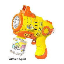(16) Unicorn Electric Bubble Gun Automatic Soap Blower With Light Outdoor Party Kids Gift