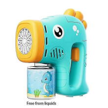 (17) Unicorn Electric Bubble Gun Automatic Soap Blower With Light Outdoor Party Kids Gift