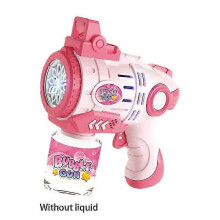 (14) Unicorn Electric Bubble Gun Automatic Soap Blower With Light Outdoor Party Kids Gift