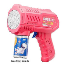 (7) Unicorn Electric Bubble Gun Automatic Soap Blower With Light Outdoor Party Kids Gift