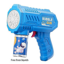(5) Unicorn Electric Bubble Gun Automatic Soap Blower With Light Outdoor Party Kids Gift