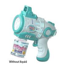 (15) Unicorn Electric Bubble Gun Automatic Soap Blower With Light Outdoor Party Kids Gift