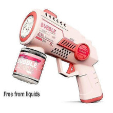 (20) Unicorn Electric Bubble Gun Automatic Soap Blower With Light Outdoor Party Kids Gift
