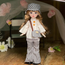 Loli Doll Dress-Up Set 30 cm 20-Joint Hand-Painted Lips