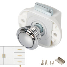 RV Entry Door Push Lock Zinc Alloy 1 Pack