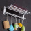 Towel Rack Holder Silver 1 Pack 7