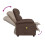 VidaXL vidaXL Massagesessel Braun Kunstleder 6