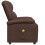 VidaXL vidaXL Massagesessel Braun Kunstleder 4