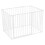 Safetots (72cm x105cm, White) Safetots Premium Multi Panel Play Den 1