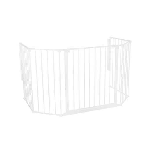 Safetots (69D x 118W cm) Safetots Multi Panel Fire Surround White