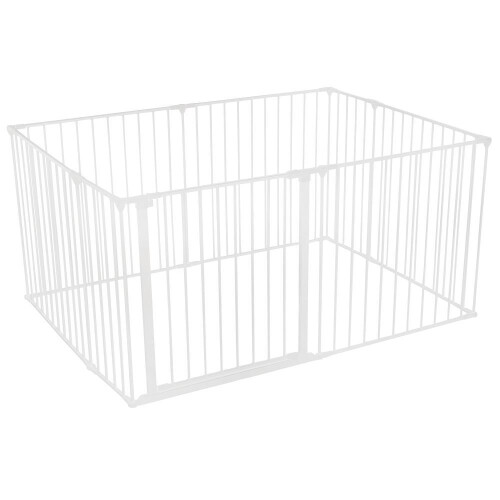 Safetots (105cm x 144cm, White) Safetots Premium Multi Panel Play Den